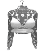 aprelle britney's overprotected top white