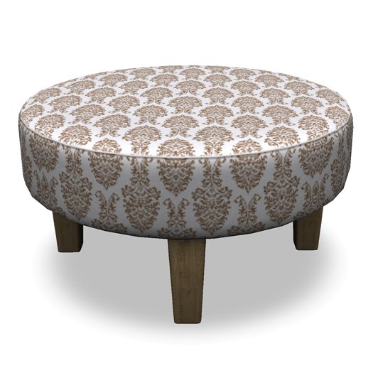 [North West] Cushy Pouf (white)