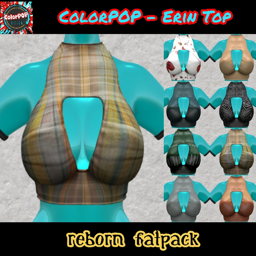ColorPOP - Erin Top - Reborn FATPACK
