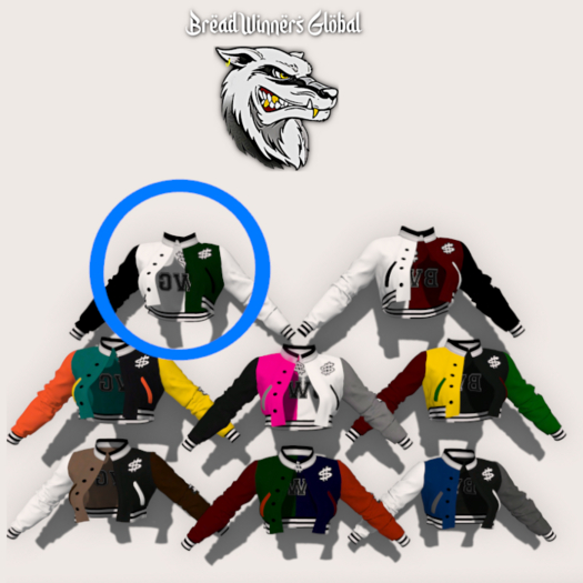 ~BWG~ MEAN GREEN Jacket (PACKED)