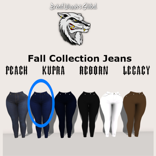 ~BWG~ FALL PANTS DENIM (PACKED)