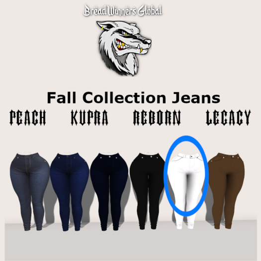 ~BWG~ FALL PANTS WHITE (PACKED)