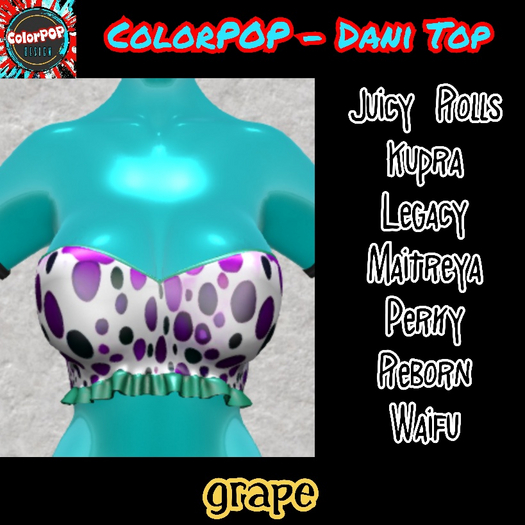 ColorPOP - Dani Top - Grape