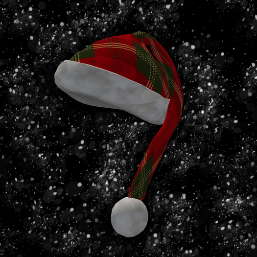 SNOW RIVER SANTA HATS - Christmas Plaid