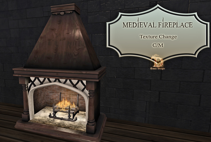 ^TD^Medieval Fireplace