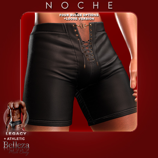 Noche. Miller shorts Black