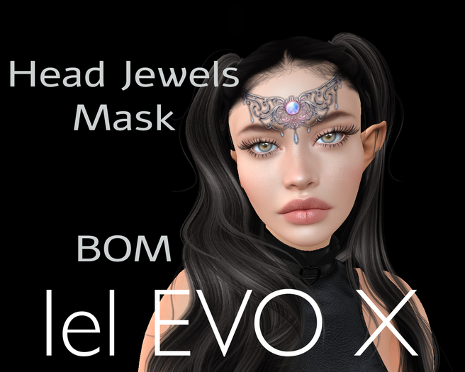 Jeweled head tattoo BOM layer for EVO X