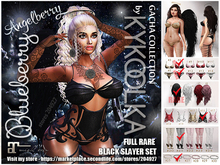 Blueberry Angelberry FULL RARE BLACK SLAYER SET Maitreya
