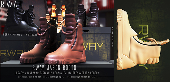 RWAY - Jason Boots Russet