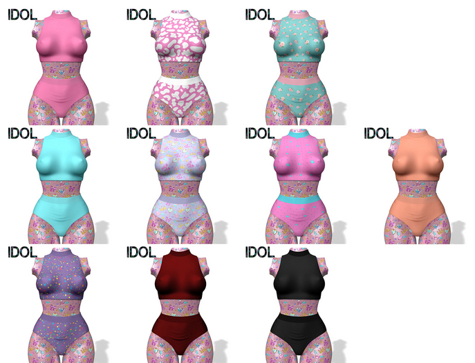 IDOL FATPACK Vanessa Shorts Outfit