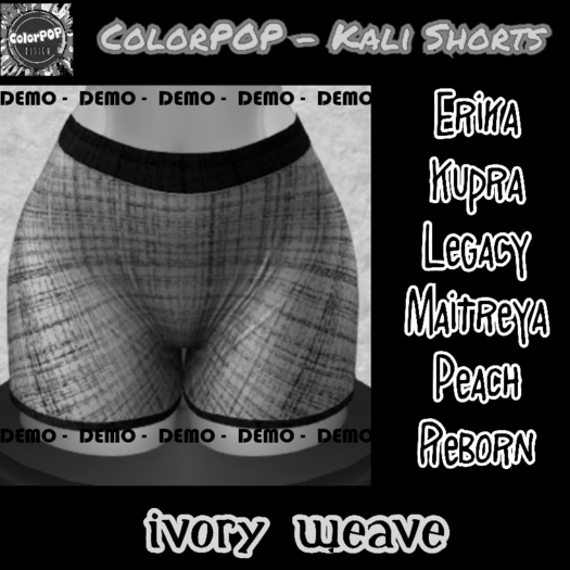 ColorPOP - Kali Shorts DEMO