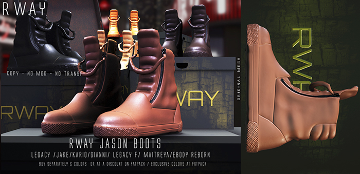 RWAY - Jason Boots Chestnut