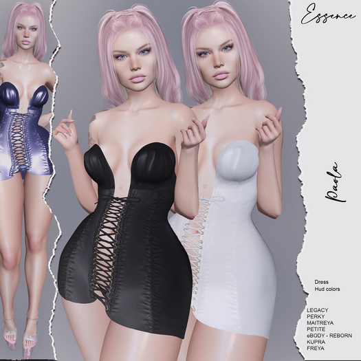 Essence:Paola Dress demo
