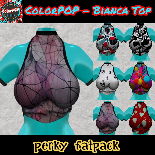 ColorPOP - Bianca Top - Legacy Perky FATPACK