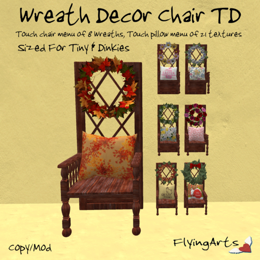 !FA! Seasons Decor Chair TD