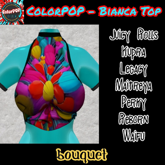 ColorPOP - Bianca Top - Bouquet