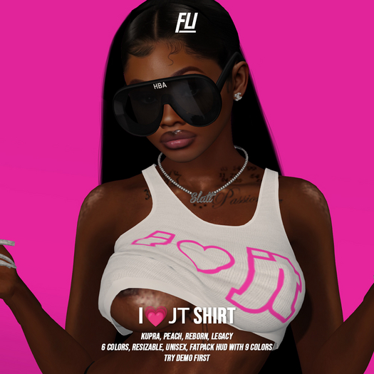 i <3JT Shirt Fatpack