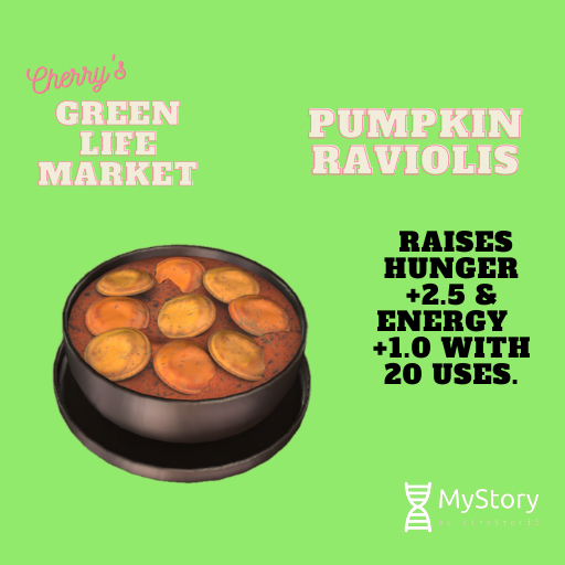 Pumpkin Raviolis - MyStory