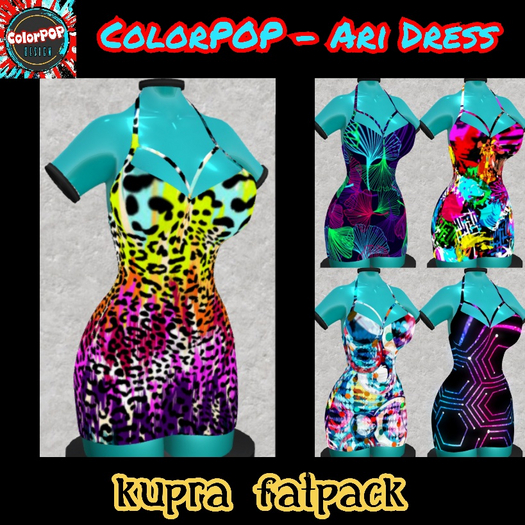 ColorPOP - Ari Dress - Kupra FATPACK