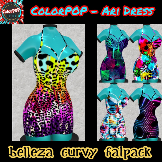 ColorPOP - Ari Dress - Belleza Curvy FATPACK