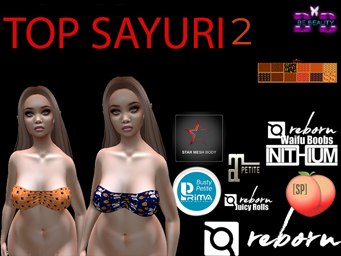 Be Beauty-TOP SAYURI HALLOWEEN-PRIMA,STAR,MP,GEN.X, REBORN,PEACH,KUPRA-GIFT