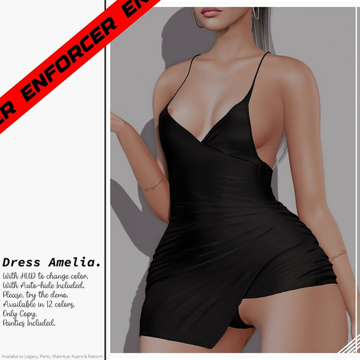 [ENFORCER] Dress Amelia RED