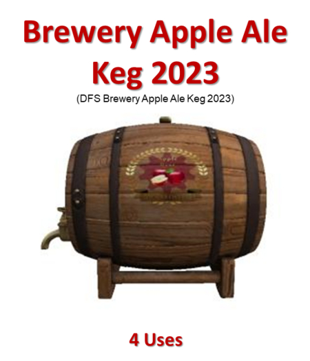 DFS Brewery Apple Ale Keg 2023 (DFS - Texture Only)