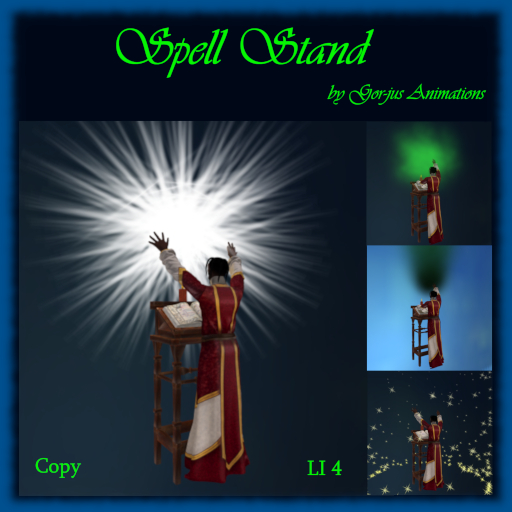 GJ FANTASY Spell book stand