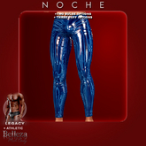 Noche. Latex Leggings Blue