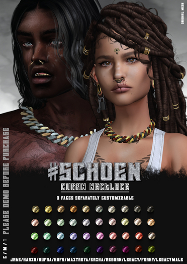 #SCHOEN - Cuban Necklace
