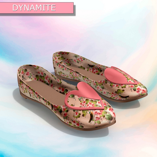 Sakura Heart Shoes