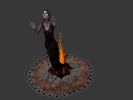 Fire Witch Ritual Second Life Marketplace - GD ANIMESH WITCH RITUAL