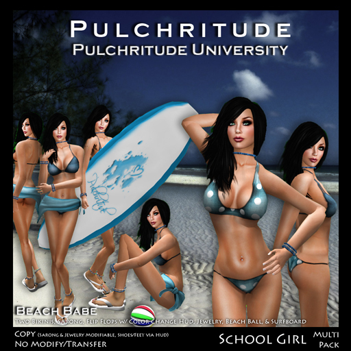 Pulchritude - Beach Babe (Blue)