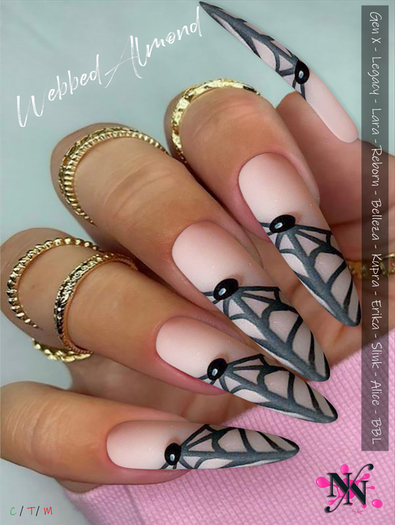 ::NN:: Webbed Almond Nails 