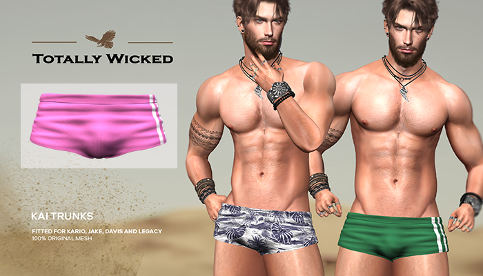 Totally Wicked - Kai trunks_PINK