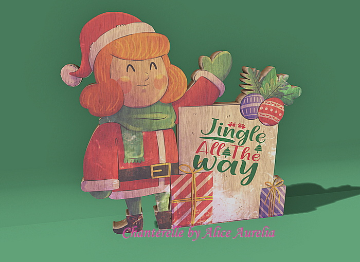 4 DUST: Jingly Santa Girl