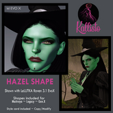 Kallisto ~ Hazel Shape