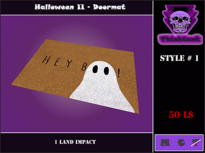 Halloween II - Doormat #1