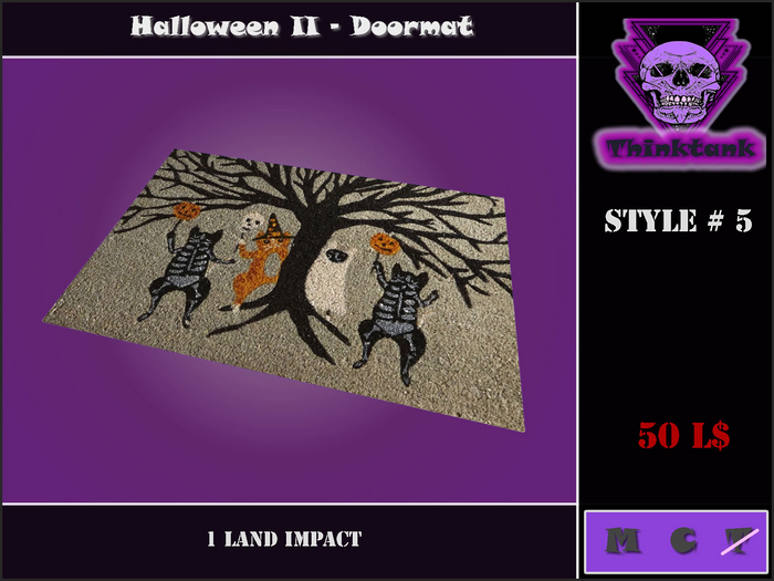 Halloween II - Doormat #5