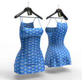 Blue Bloom Dress