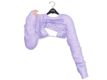 Loki - Mei Sweatshirt & Bra - Lavender