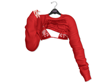 Loki - Mei Sweatshirt & Bra - Red