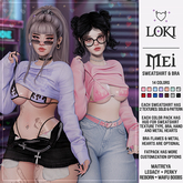 Loki - Mei Sweatshirt & Bra - FATPACK