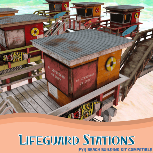 [FYI] Mesh Beach Lifeguard Huts