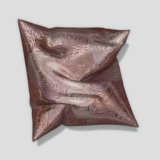 Pomegranate Bouquet Pillow - Rose Quartz