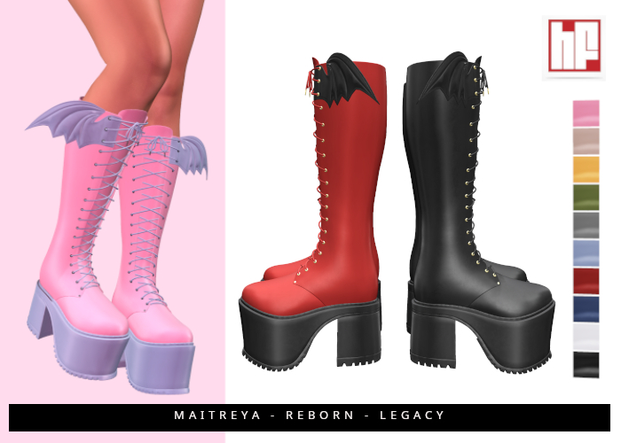 HeelFolly_Vampire Freak Platform Boots