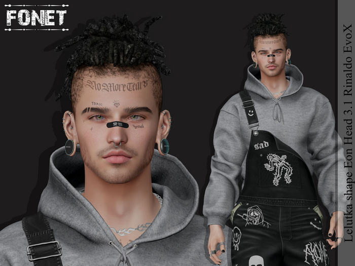 Lelutka shape Eon Head 3.1 Rinaldo EvoX