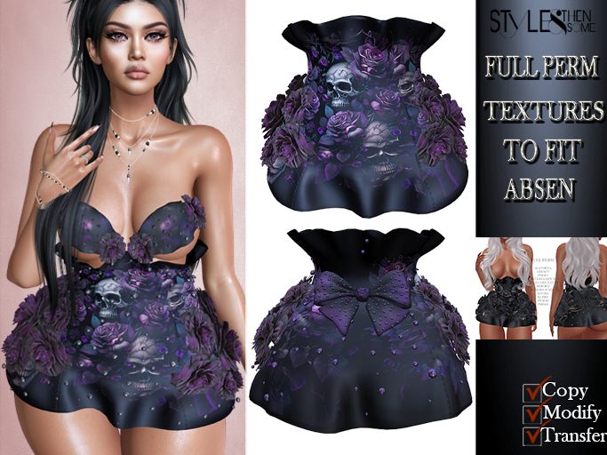 STYLES - 5912 **ABSEN** GORSETS- TEXTURE FULL PERM v1.1