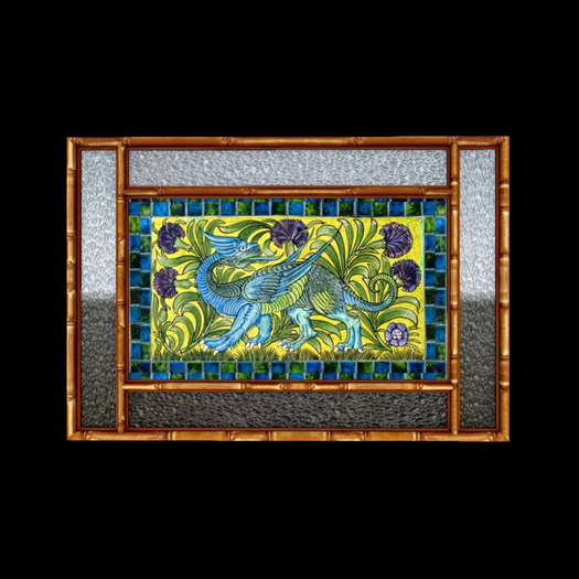 REAL WOMEN - DRAGON MOSAIC In Bambo Frame