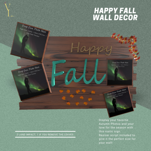 [Vidarr's Legacies] Happy Fall Wall Decor